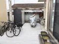 駐車スペースと物置の置き場として役立つコンクリート打設工事