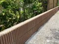 温かみを感じられるデザインの境界ブロック