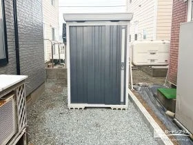 物置まわりも雑草知らずの使いやすい収納スペースへ[施工後]