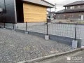 開放感を保つメッシュフェンス