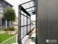 雨や風を防ぎ収納スペースを守るストックヤードの設置工事