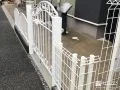 優雅なデザイン門扉とフェンスで彩り防犯性を高めた外構工事