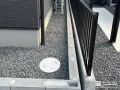 雑草の生えにくい犬走り