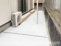 テラスまわりをすっきり使いやすく整えるコンクリート舗装工事
