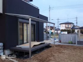 テラス屋根設置工事[施工後]