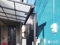 玄関まわりを雨から守り快適な毎日を過ごせるテラス屋根設置工事