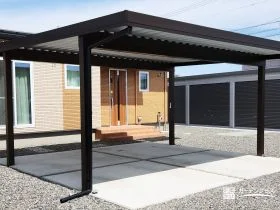 毎日の使いやすさを考えた、シンプルで心地よい新築外構