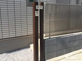 スタイリッシュな角柱[施工後]