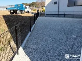 境界を明確にして、安心できる敷地づくり[施工後]