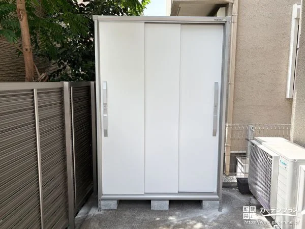 No.29865 収納力を向上してお庭をすっきり整える物置を設置した工事[施工後]