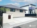 シンプルで清潔感のある上質なオープン新築外構