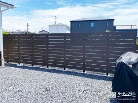 プライベート空間を守る目隠しフェンス[施工後]