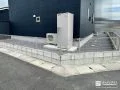 境界を明確化するメッシュフェンス