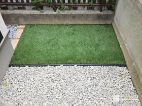 犬走りの雑草対策[施工後]
