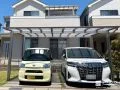 2台分の愛車を守るフラットデザインのカーポート設置工事