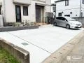 広々とした駐車スペースで使いやすさを高めた新築オープン外構