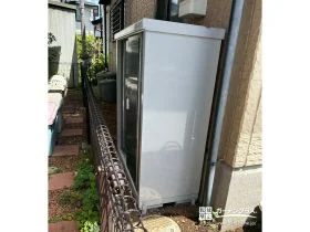収納場所を確保して、お庭もすっきり[施工後]