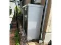 収納場所を確保して、お庭もすっきり