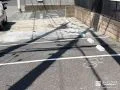 既存階段を撤去して駐車スぺースを使いやすく拡張した工事