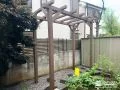 木のぬくもりを感じるパーゴラでお庭にくつろぎをプラスした工事