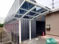 駐輪スペースを雨風から守るサイクルポート