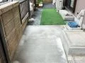 土間コンクリートと砂利でお手入れしやすく整えたリフォーム工事