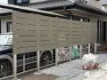 木目調フェンスで視線を遮りプライバシーを守る快適なお庭工事