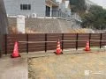 視線をやわらげる目隠しフェンス