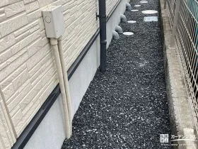 犬走りの雑草対策[施工後]