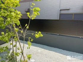 ジョリパット仕上げの基礎部分で高級感を出したフェンス工事