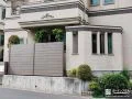 生垣を撤去してお手入れしやすい目隠しフェンスにした工事