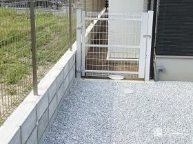 敷地全体を安心して使える境界まわり[施工後]