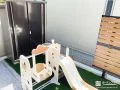 お子様のおもちゃ等の収納に便利な物置