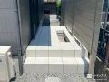 目隠しフェンス設置で快適なタイルデッキ