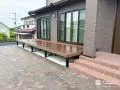 家事もくつろぎも快適なウッドデッキ