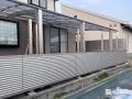 目隠しフェンスと面格子でプライバシーを高めた新築外構工事
