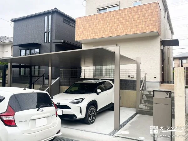 シンプルだからこそ美しい。機能美を追求したモダン外構