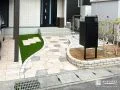 曲線アプローチと門まわりで、毎日の「帰ってきた」が楽しみになる門まわり