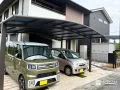 駐車スペースとつながる、明るく使いやすい門まわり工事