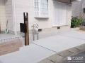 モダンな印象の機能門柱