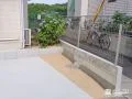 開放感を保つメッシュフェンス