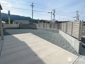 お庭の雑草対策[施工後]