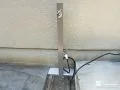シンプルでスタイリッシュな立水栓