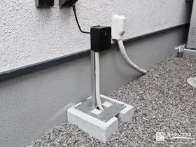 外壁に穴を開けない照明配線施工[施工後]