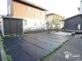 DIYで防草シートを敷きお庭づくりの楽しみを残した主庭