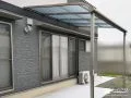 天候を気にせず屋根下空間を活用できるテラス屋根設置工事