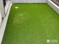 人工芝敷きのお庭