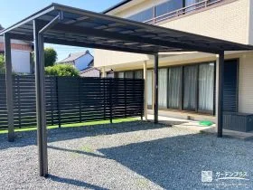夏の暑さも軽減するカーポート