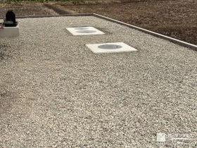 再生砕石で雑草対策をしたローメンテナンスなお庭リフォーム工事