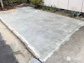 お庭を駐車スペースにして使いやすさを高めたリフォーム工事